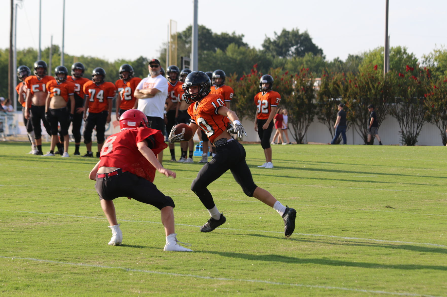 Skiatook vs. Sperry scrimmage